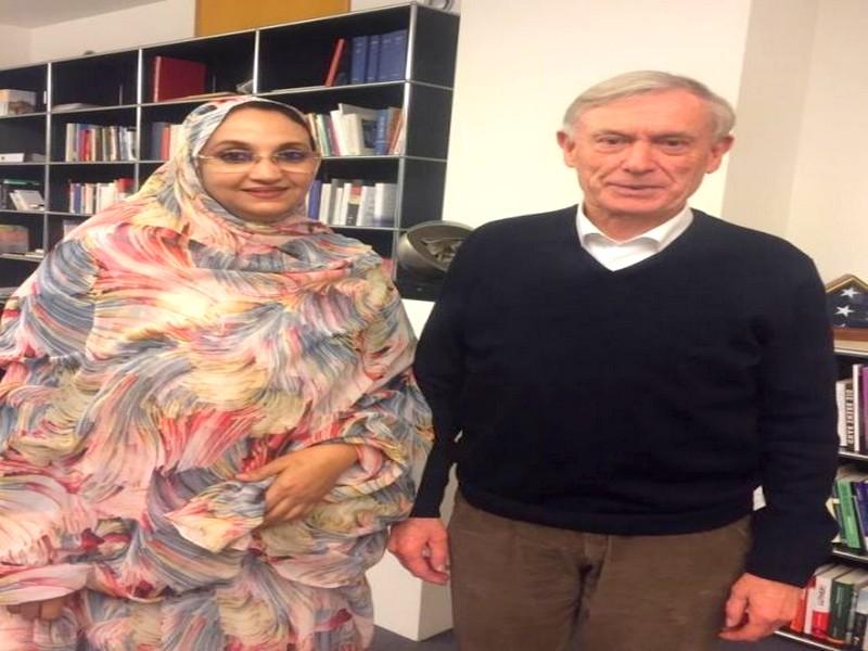 Sahara : Aminatou Haidar a rencontré Horst Köhler à Berlin